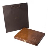 Набор из 100 конфет ручной работы в деревянной коробке 514858545 - фото 1765