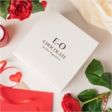 Сердце в двухэтажной коробке с драже и набором конфет 10793