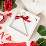 Сердце в двухэтажной коробке с драже и набором конфет 10793