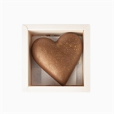 Сердце в двухэтажной коробке с драже и набором конфет 10793